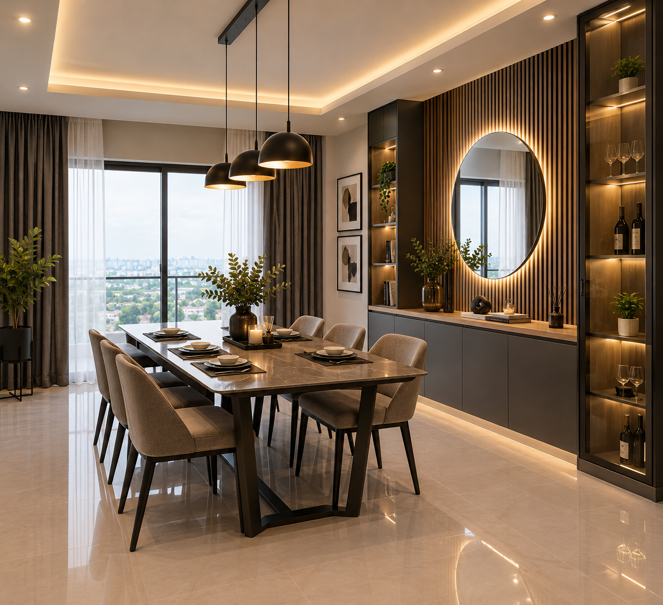 Modern Dining room design