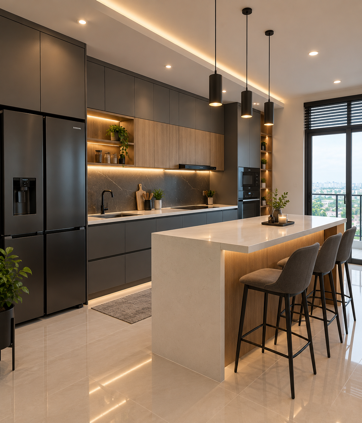 Modern Kitchen room design