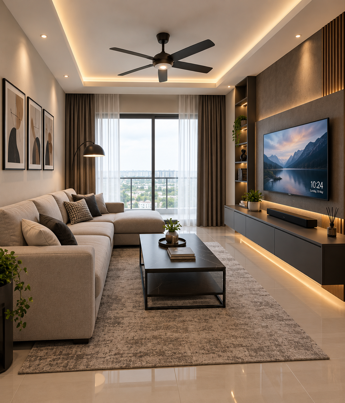 Modern living room design